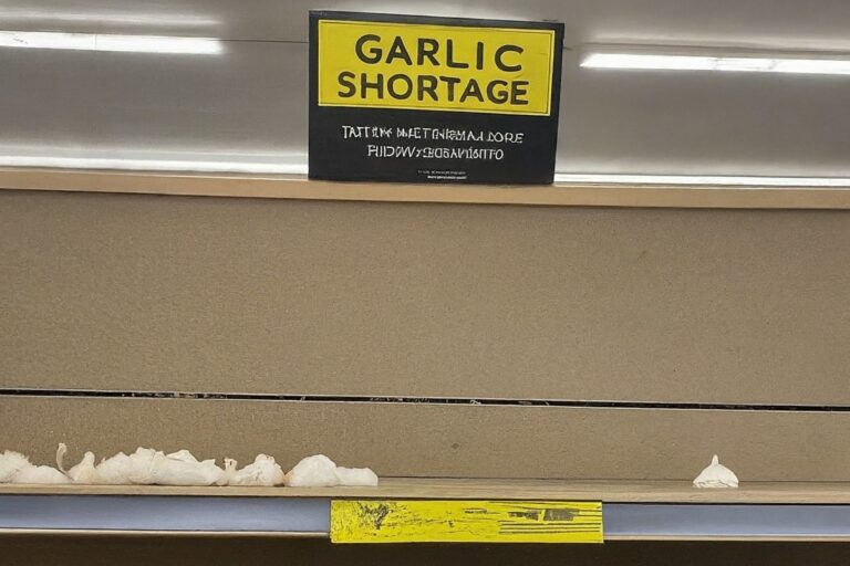 Tackling the Global Garlic Shortage and Building a More Resilient Future